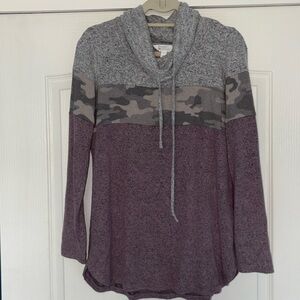 Lightweight Cowl Neck Top